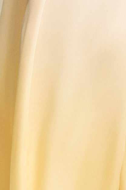 Golden Sunrise Halter Dress