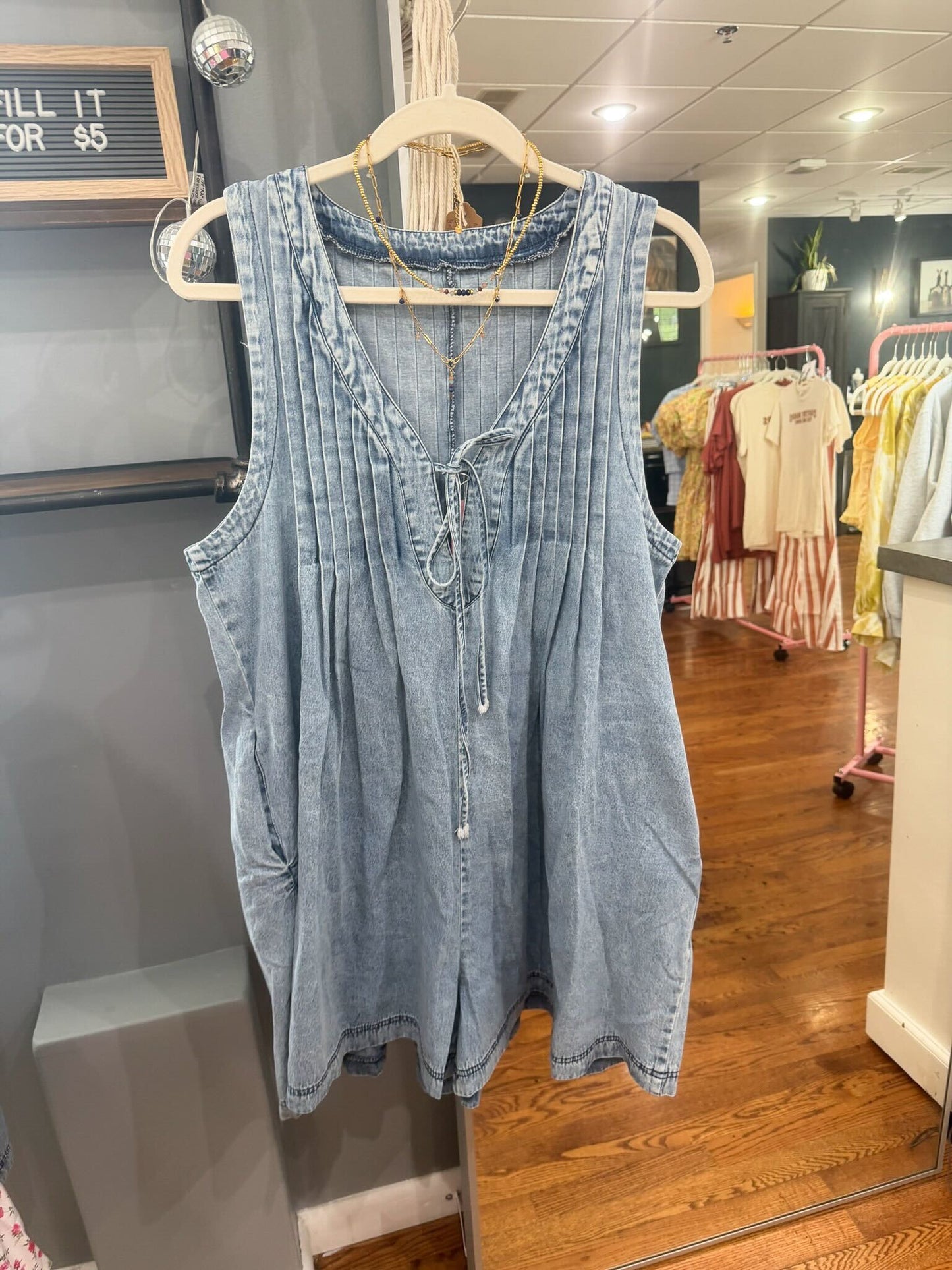 Denim Days Romper