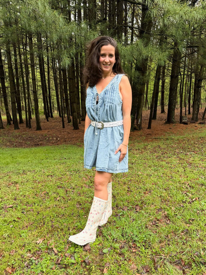 Denim Days Romper