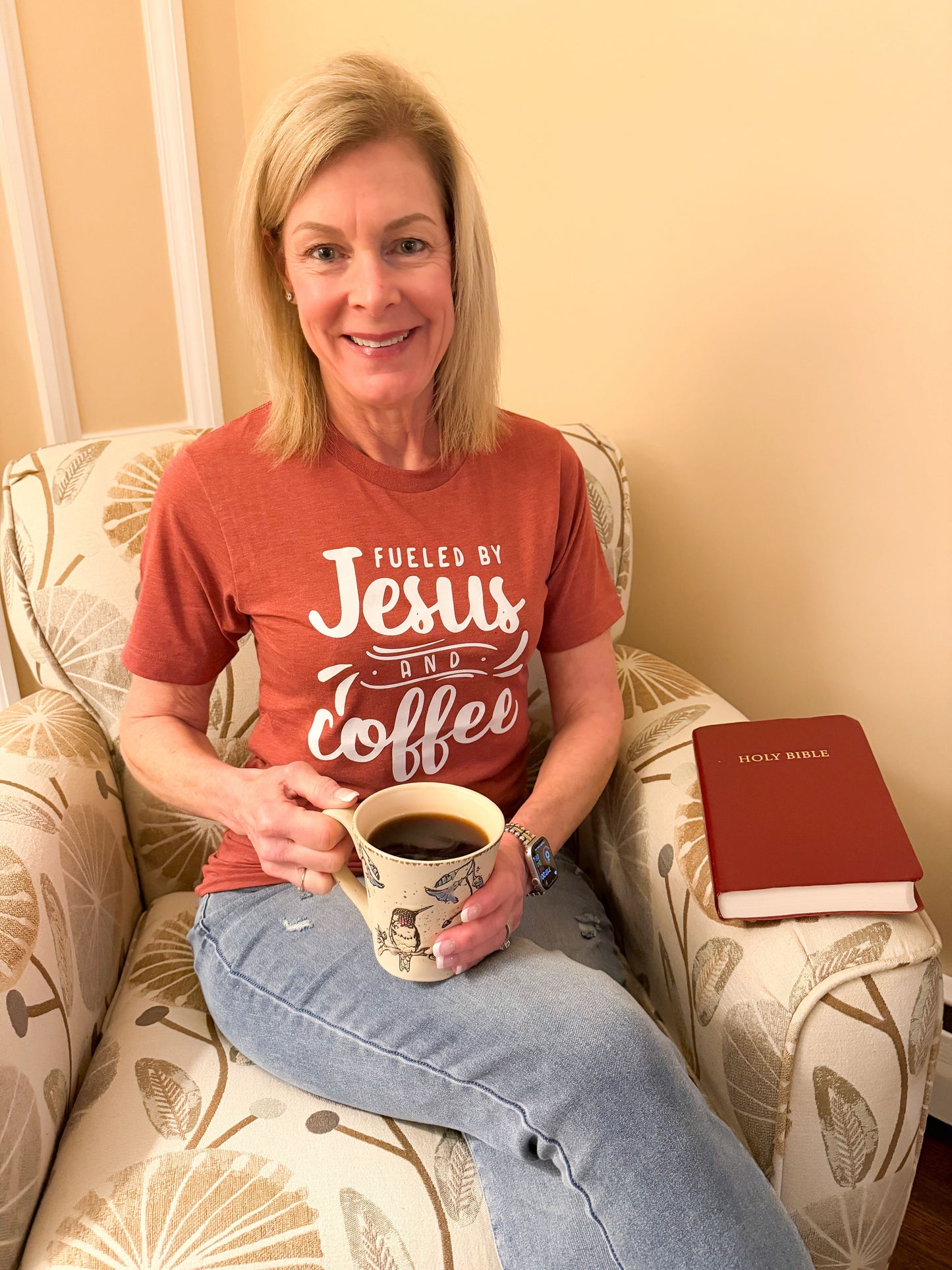 Fueled By Jesus And Coffee Shirt