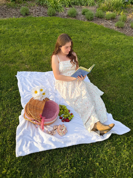 Cottage Bloom Midi Dress