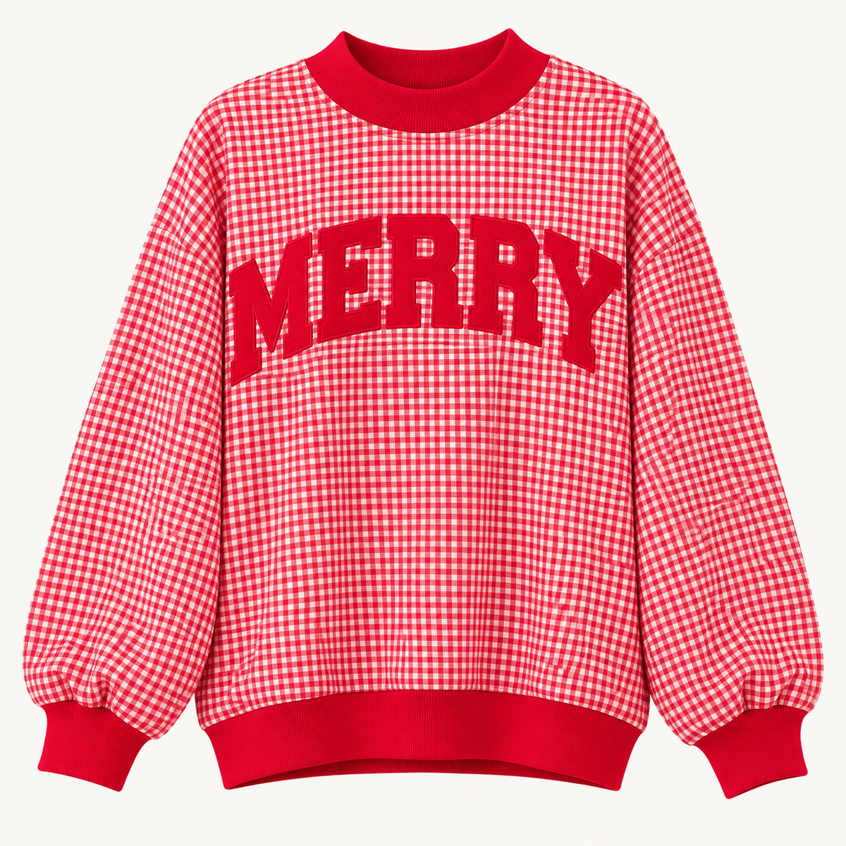 Merry Mock Neck Sweatshirt