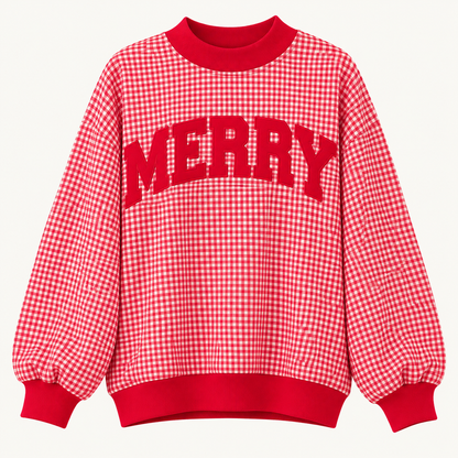 Merry Mock Neck Sweatshirt