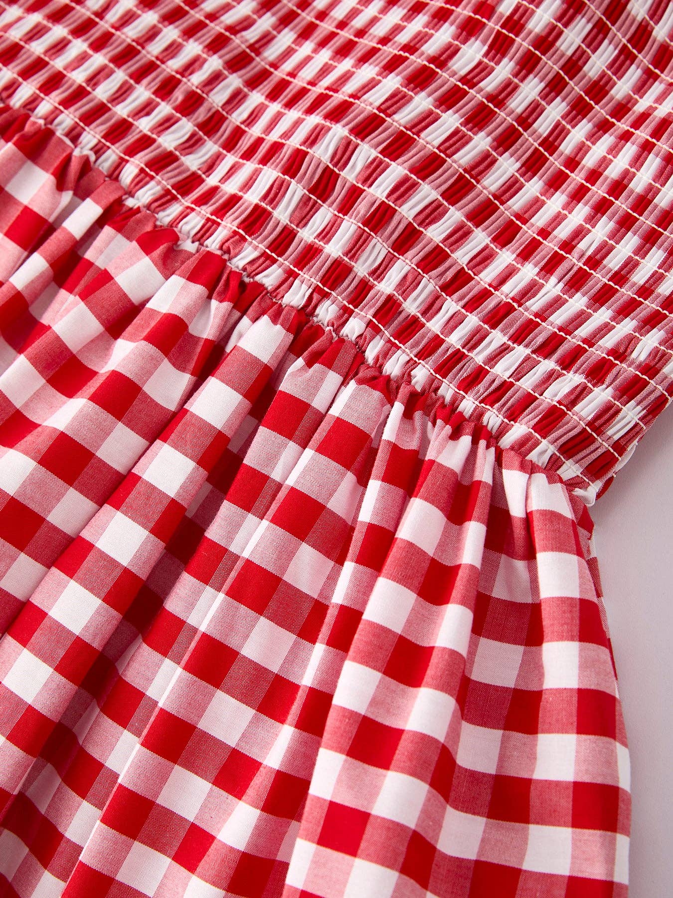 Cherry Pie Gingham Maxi Dress