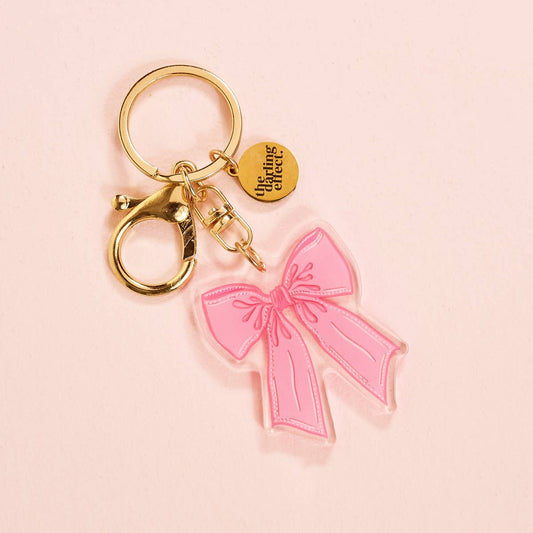 Acrylic Bow Keychain