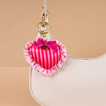 Puffy Heart Bag Charm